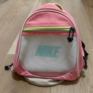 Nike Pink and Mint Mini Backpack